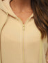 Damen Full-Zip Hoodie | Neutraler Kapuzenpullover